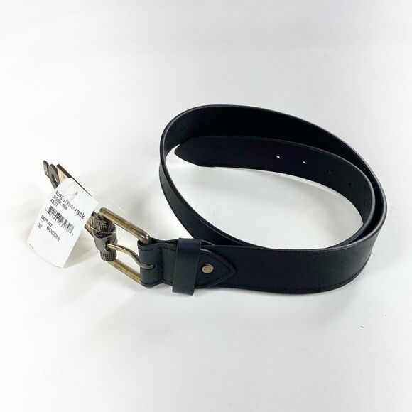 boconi black and bronze leather belt 32 - Picture 1 of 7